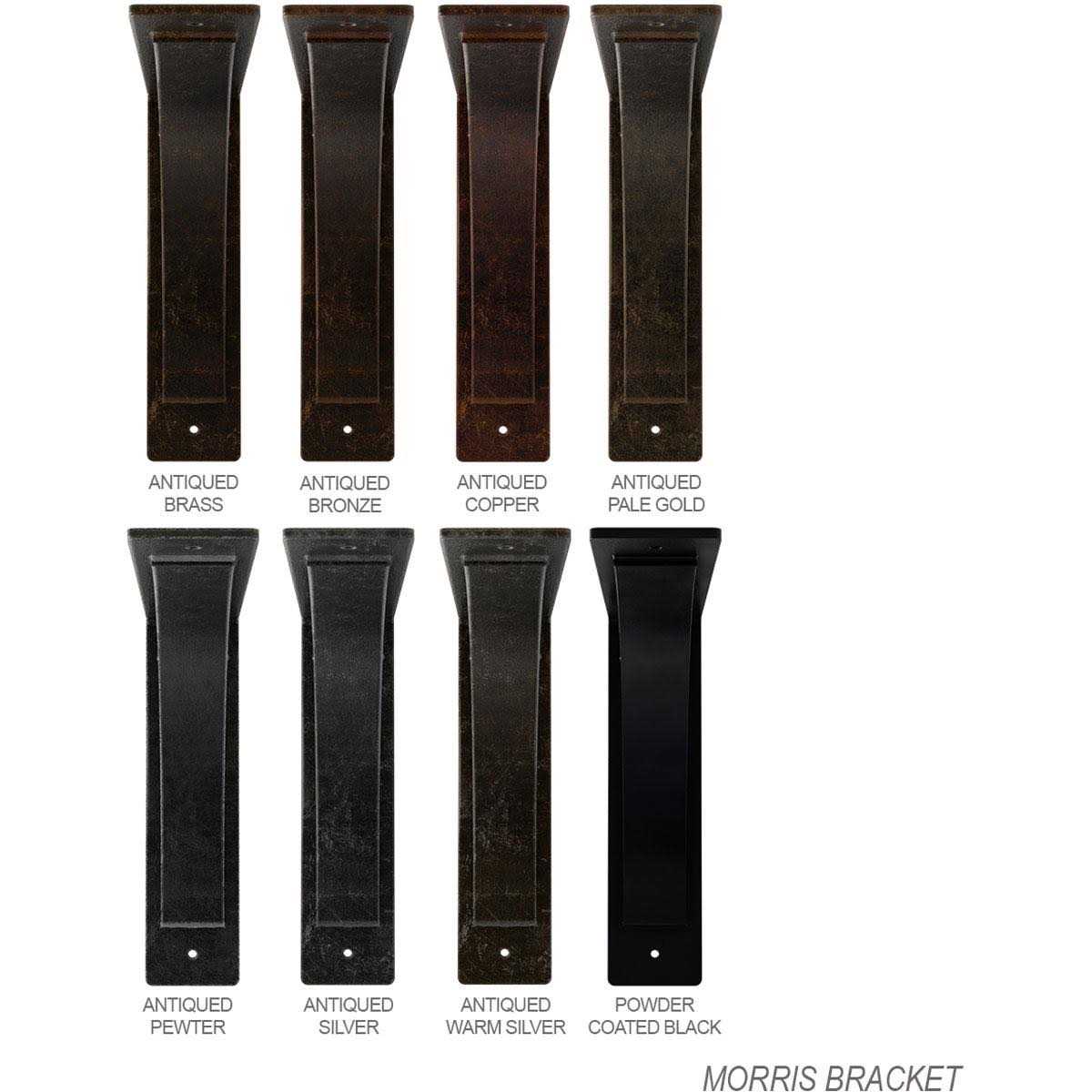 Ekena Millwork 3W x Morris Steel Bracket - Cheap Fitting