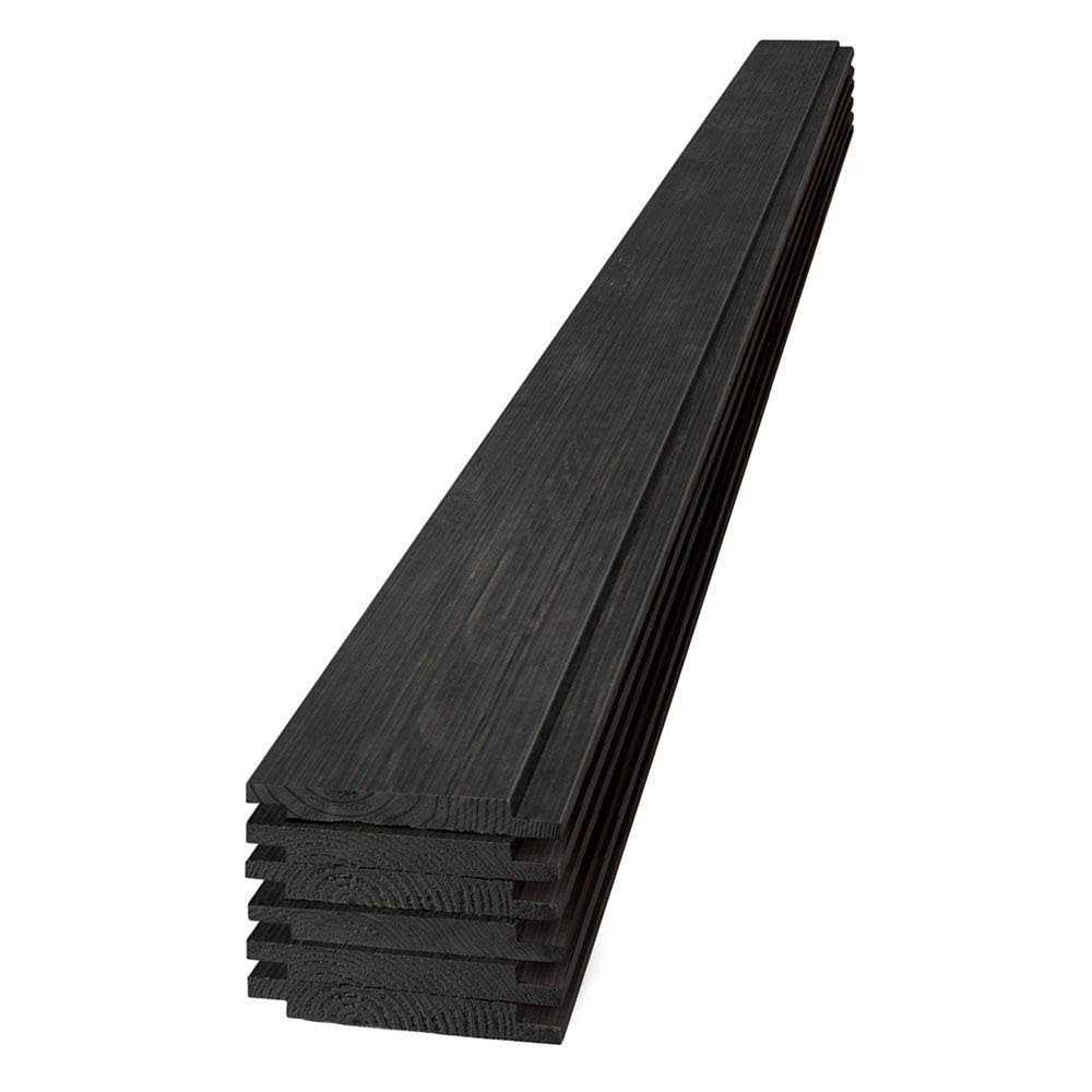 UFP-Edge 1 in. x 8 in. x 8 ft. Barn Wood Shiplap Pine Board 6-Pack - Cheap Fitting