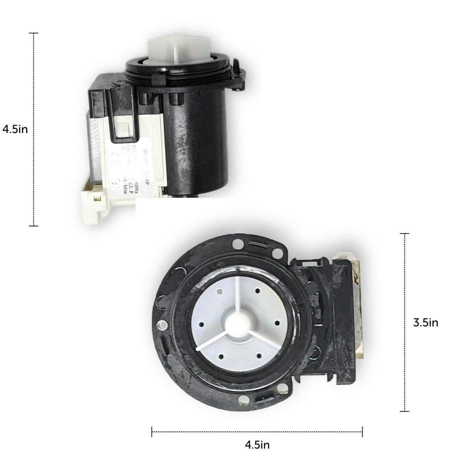 Appliance Pros Compatible Washer Pump for LG 4681ea2001t - Cheap Fitting
