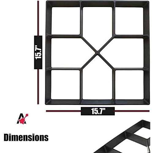 Awaken Patio Concrete Pavers, Concrete Molds and Forms Cement Molds for Walkways - Cheap Fitting