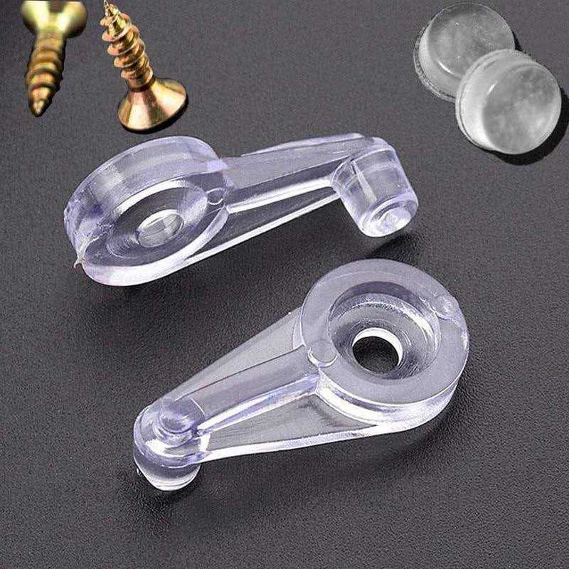 Hydanle Cabinet Door Glass Retainer Clips Kit - Cheap Fitting