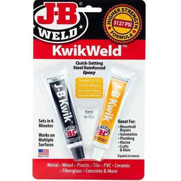 J-B Weld KwikWeld Steel Reinforced Epoxy - Cheap Fitting