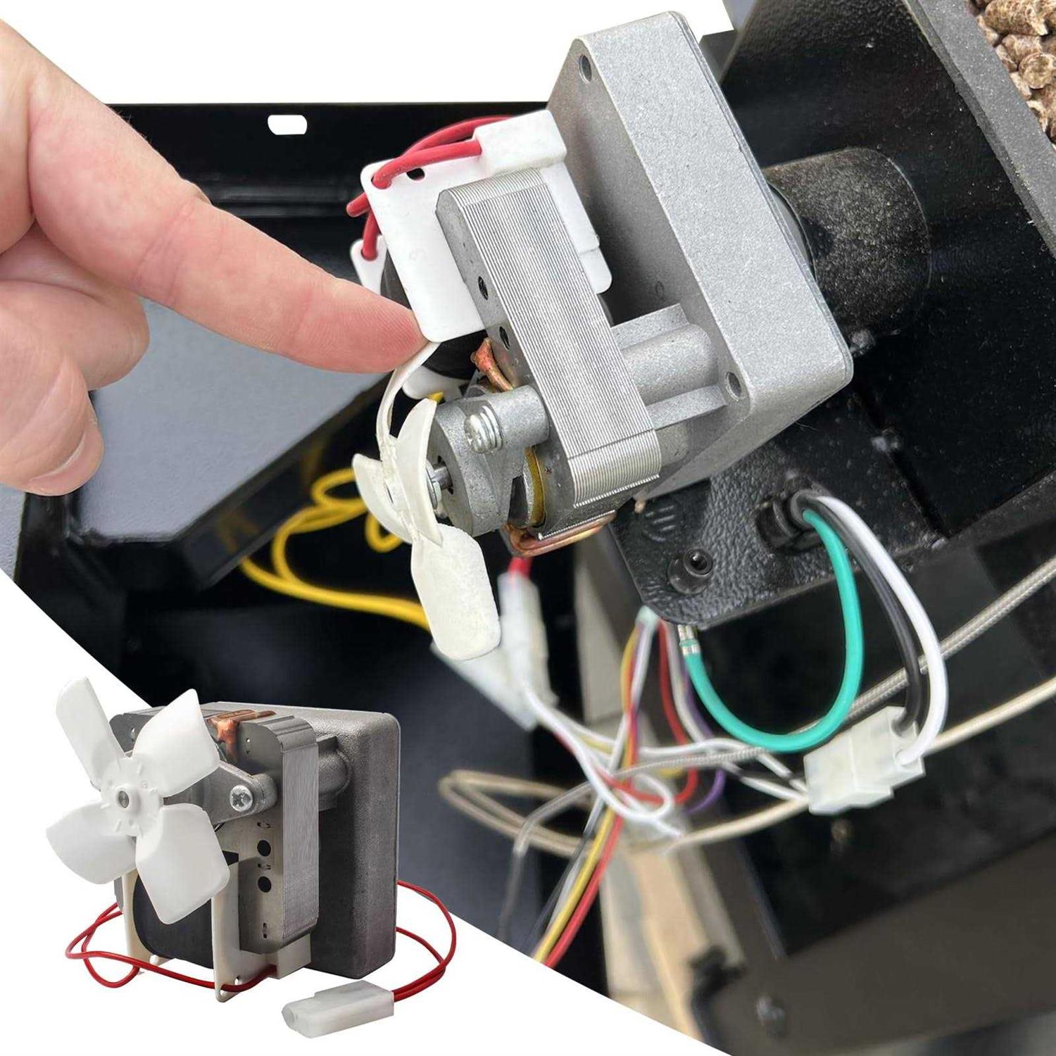 Upgraded 2.0RPM Auger Motor Replacement Parts for Traeger Pellet Grills & Pit Boss Pellet Grills & Camp Chef Smoker & Z Grills Pellet Smokers - Cheap Fitting