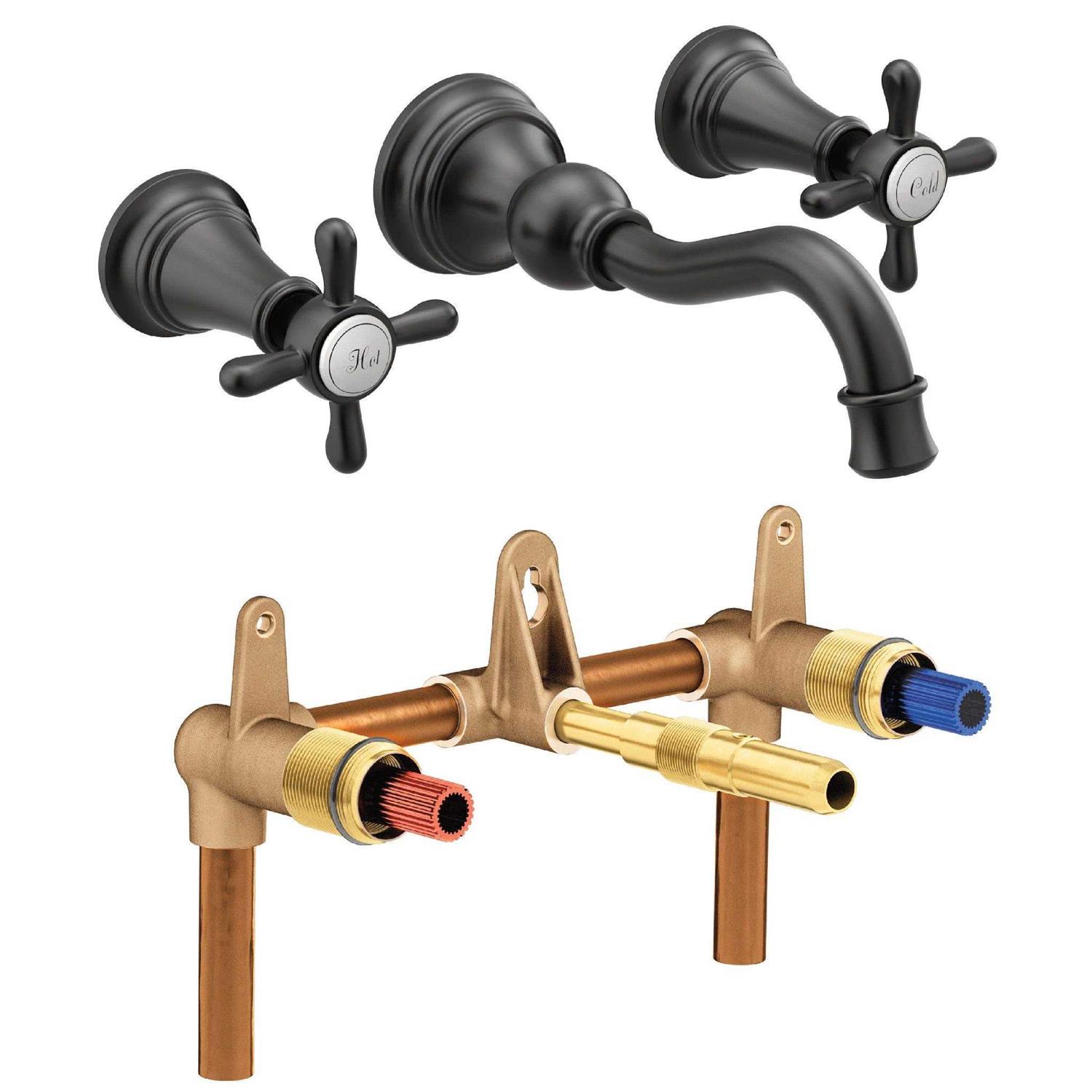 Moen 9700 M-PACT Wallmount Bathroom Faucet Rough-In Valve - Cheap Fitting