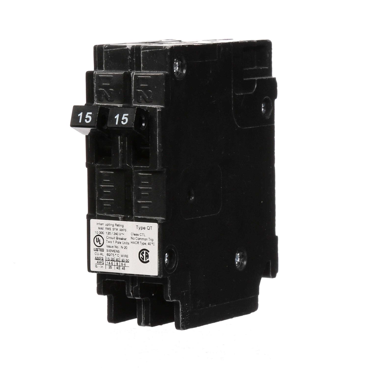 Siemens Q1515 Circuit Breaker - Cheap Fitting