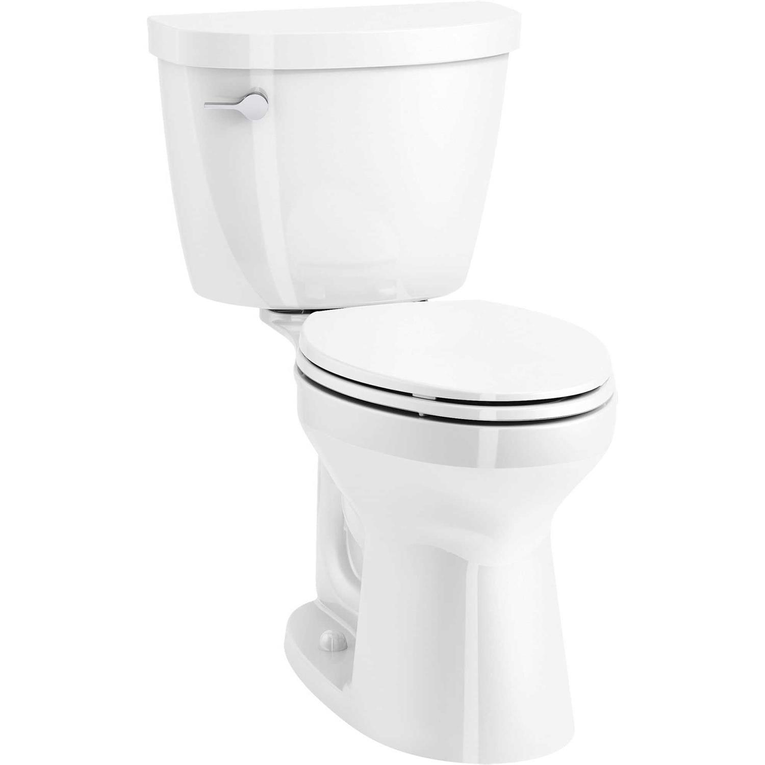 Kohler Two-piece elongated 1.28 GPF toilet - Cheap Fitting