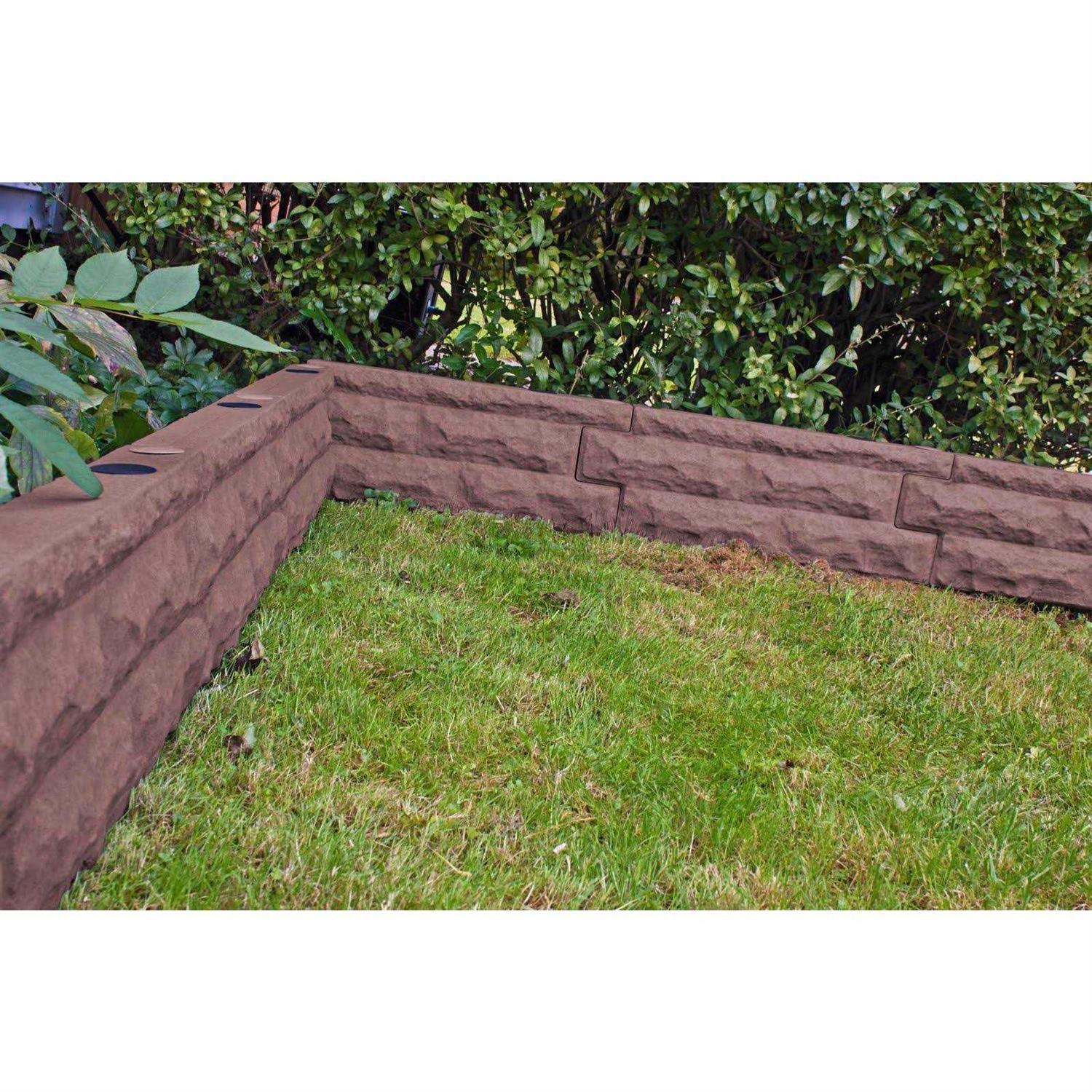 Good Ideas Garden Wizard 2 ft Landscape Border Wall - Cheap Fitting