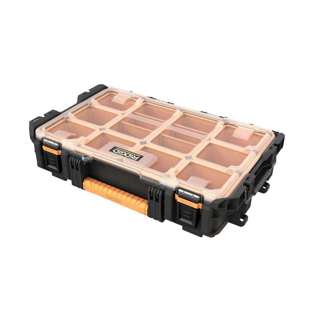 RIDGID Pro System Gear 10-Compartment Small Parts Organizer - Cheap Fitting
