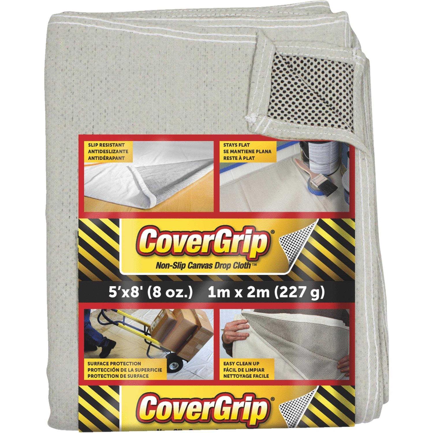 CoverGrip Safety Drop Cloth - Cheap Fitting