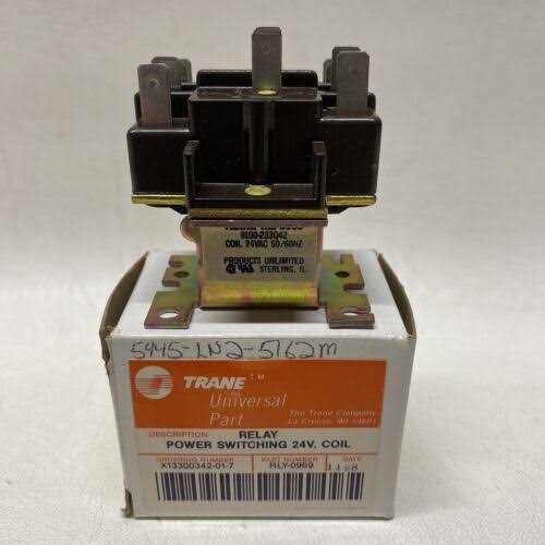 Trane RLY02807 Relay Switch - Cheap Fitting