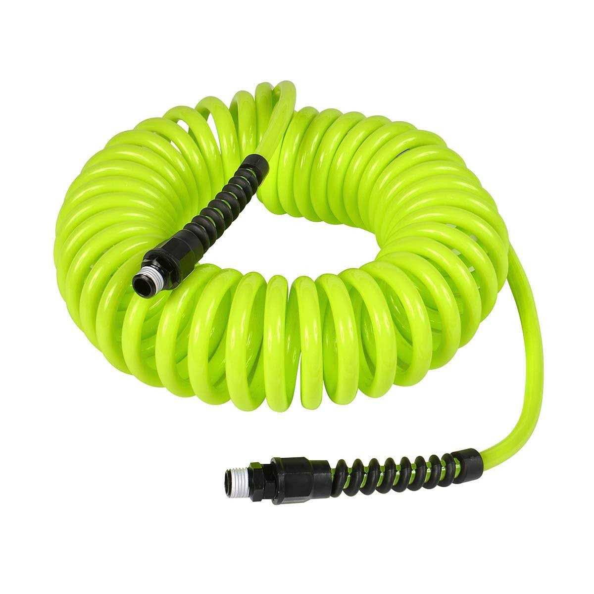 Flexzilla Polyurethane Recoil Air Hose - Cheap Fitting