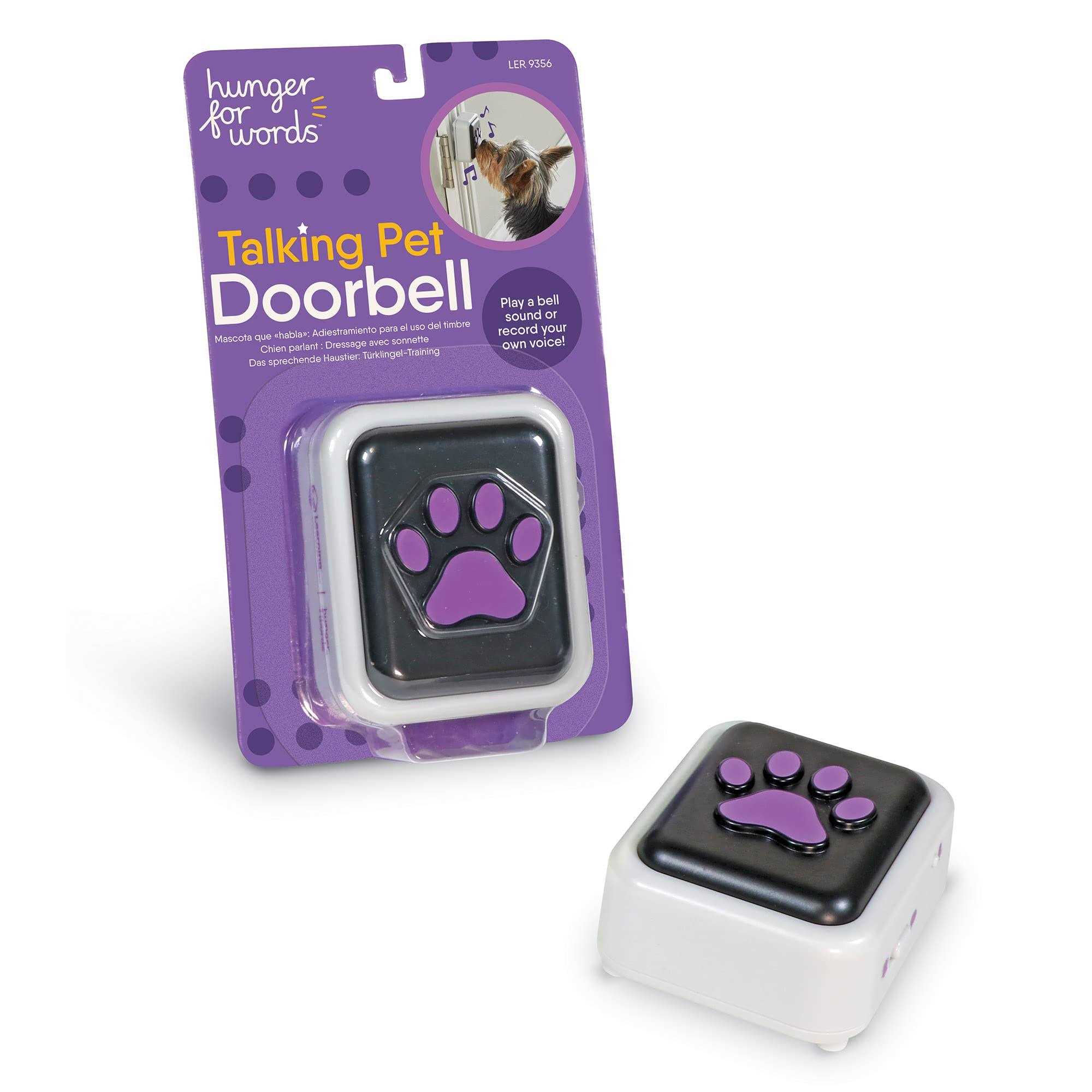 Hunger for Words Talking Pet Doorbell - Cheap Fitting