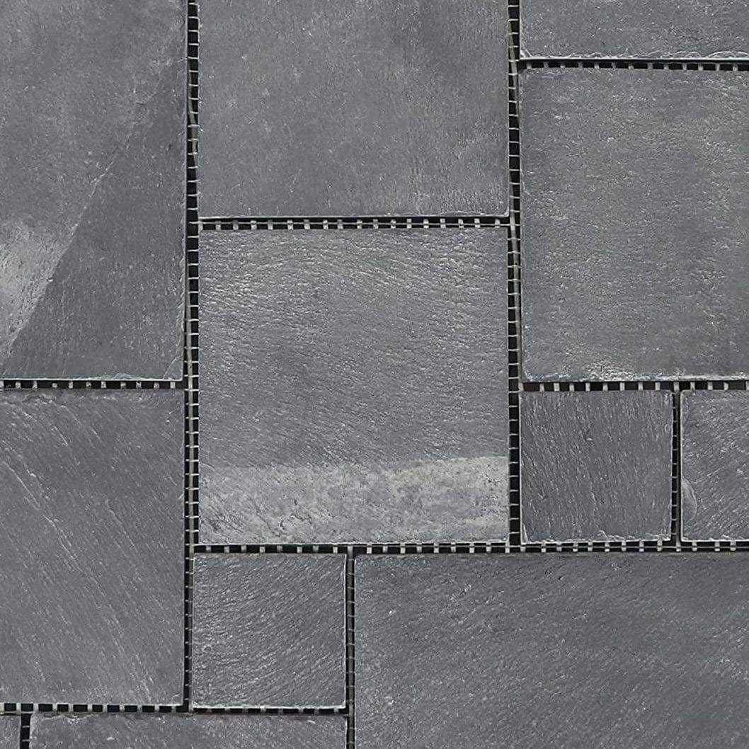 3rd Street Inn Interlocking Slate Stone Tiles - Cheap Fitting