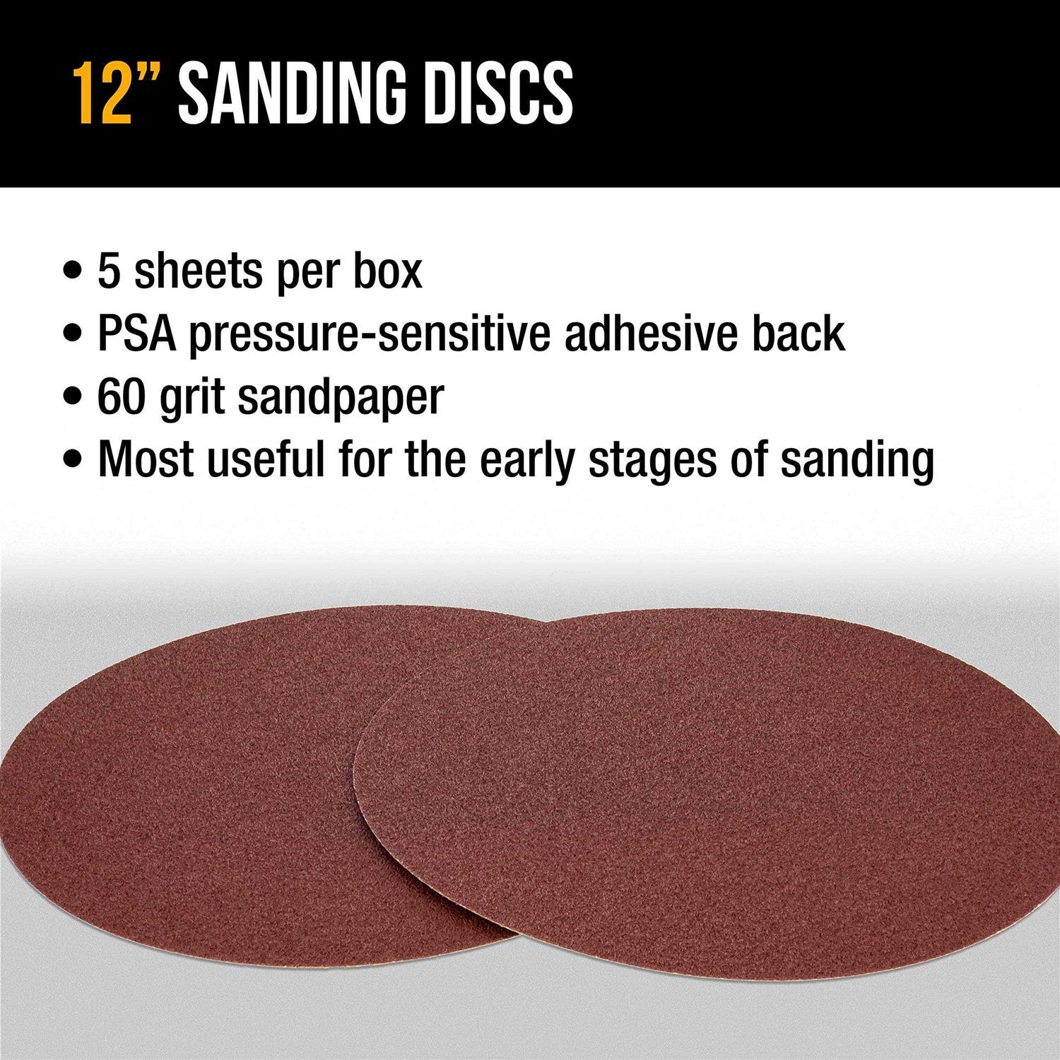 Dura-gold Premium PSA Sanding Discs Grit Sandpaper Discs with Self Adhesive - Cheap Fitting