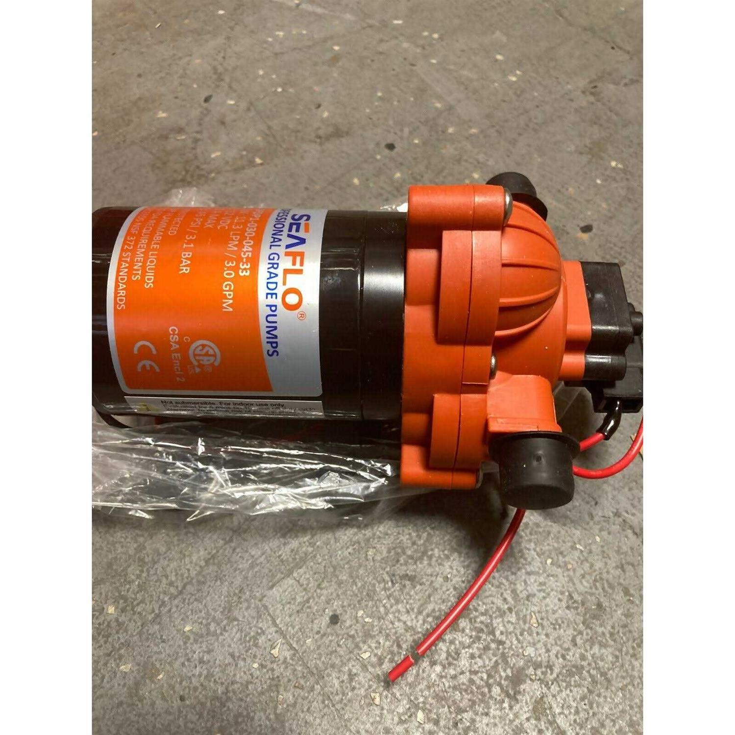 Seaflo 115V 3.0 GPM Water Pressure Pump - Cheap Fitting