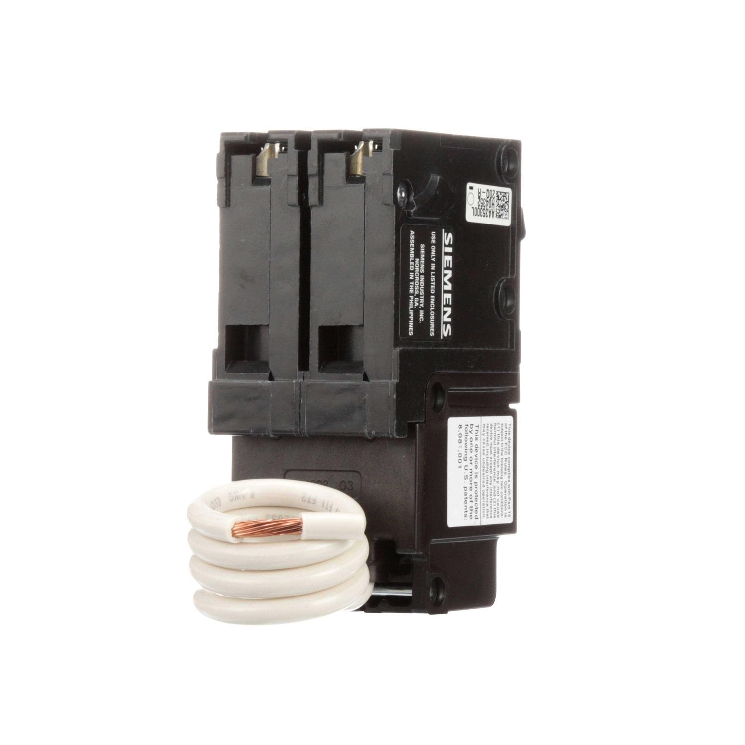 Siemens QPF 20-amp 2-Pole Gfci Circuit Breaker QF220P - Cheap Fitting