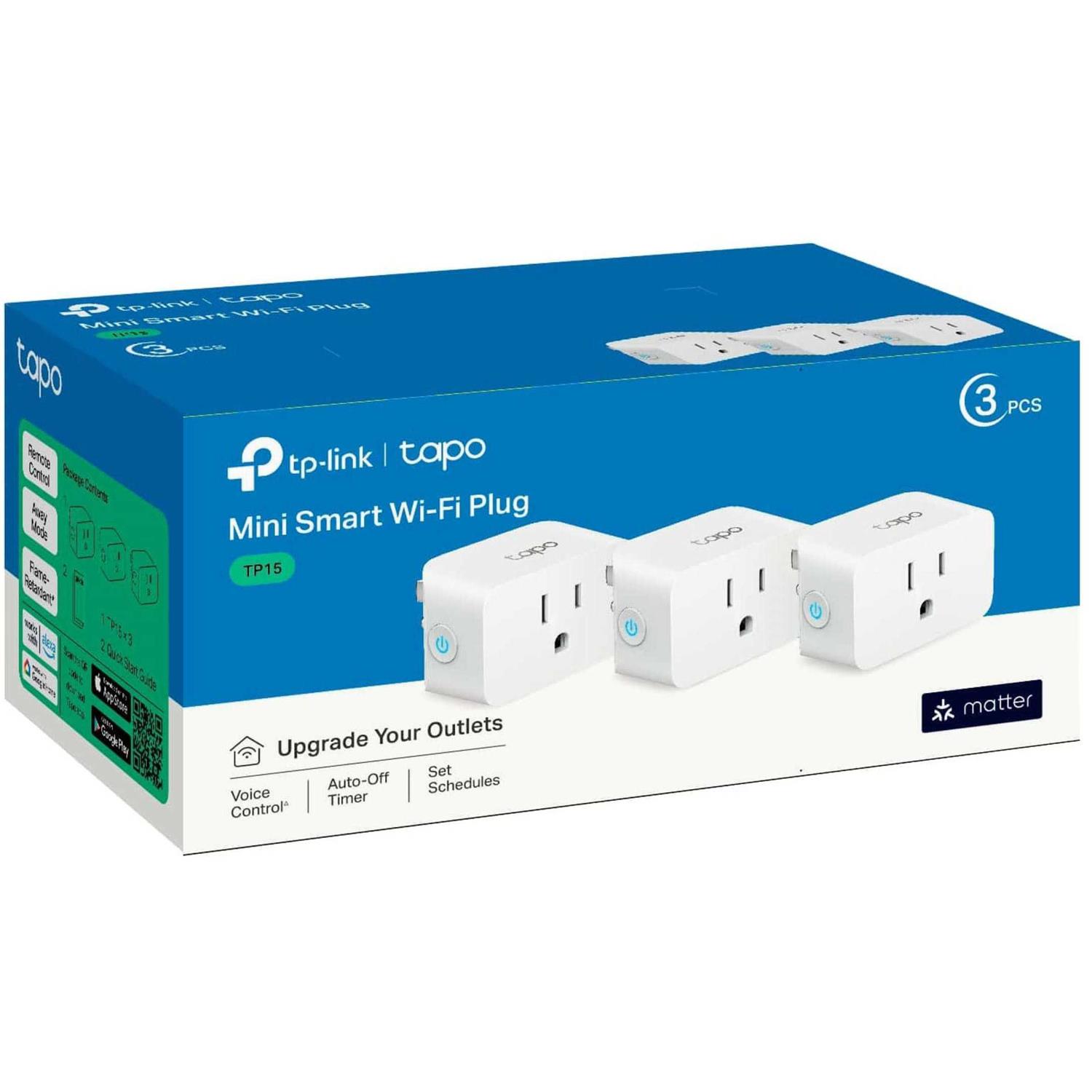 TP-Link Tapo Smart Wi-Fi Plug Mini with Matter - Cheap Fitting
