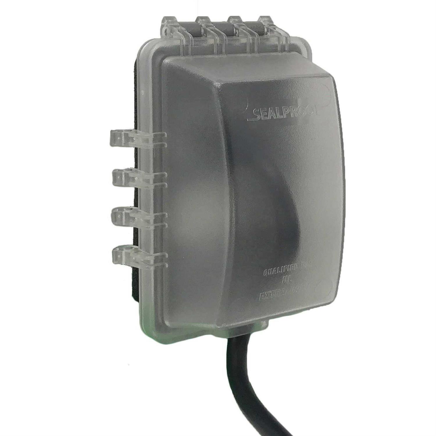 Sealproof 1-Gang Weatherproof In Use Outlet Cover - Cheap Fitting