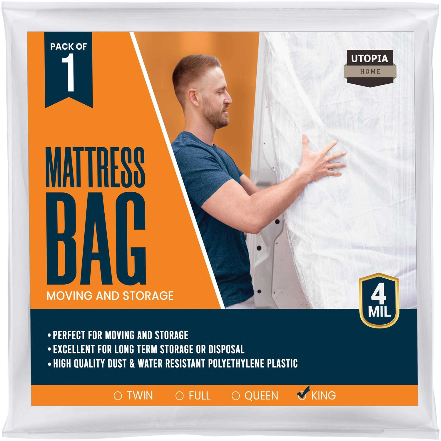 Utopia Home Mattress Bag for Moving and Storage - Cheap Fitting