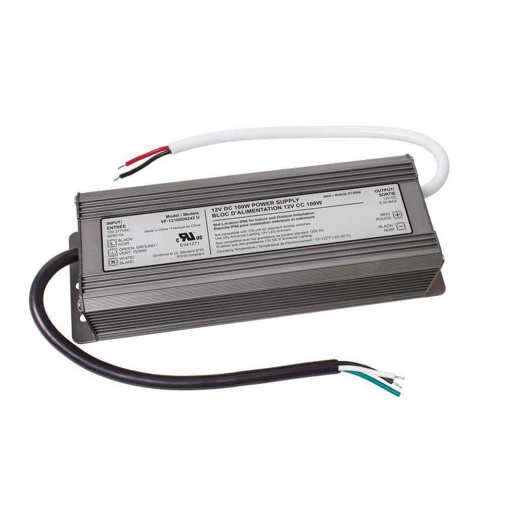 Armacost Lighting 811004 100 Watt Standard Indoor/Outdoor Power Supply - Cheap Fitting