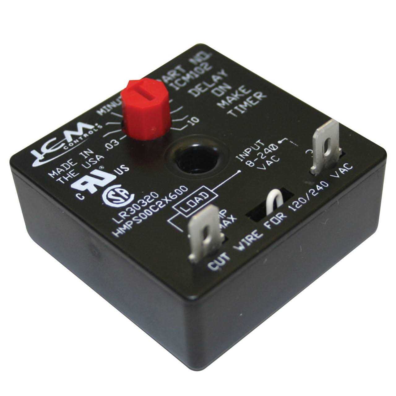 ICM Controls ICM102B Delay On Make Timer - Cheap Fitting