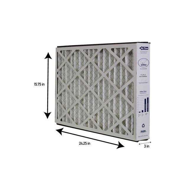 Trion Air Bear 259112-101 Pleated Air Filter 16x25x3 MERV 11 - Cheap Fitting
