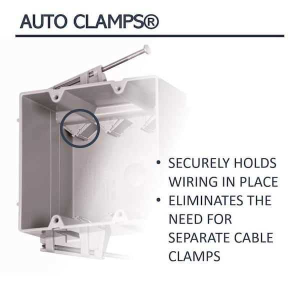 Pass & Seymour / Legrand Pass & Seymour S116-W 1G 16 Cu. In. Swing Bracket Old Work - Cheap Fitting
