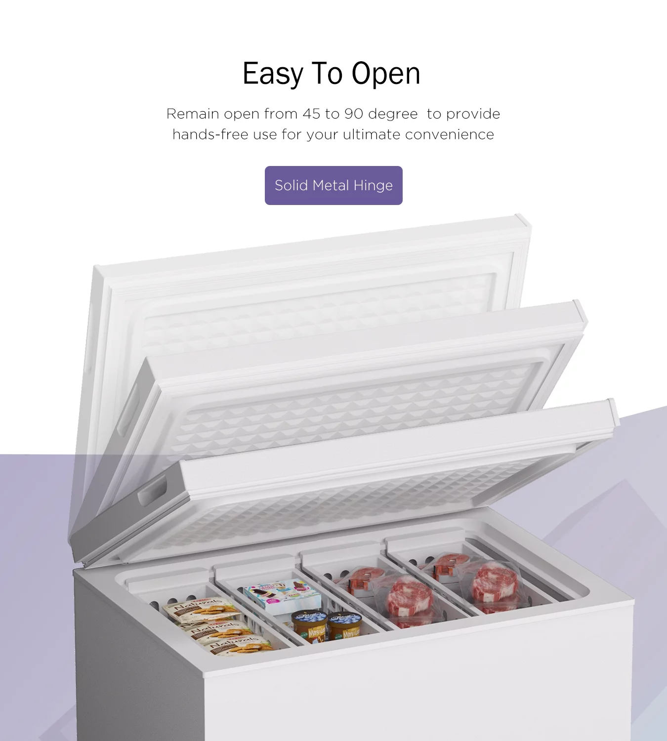 Northair 7.0 Cu ft Garage Ready Chest Freezer with Adjustable Temperature Controls - Cheap Fitting