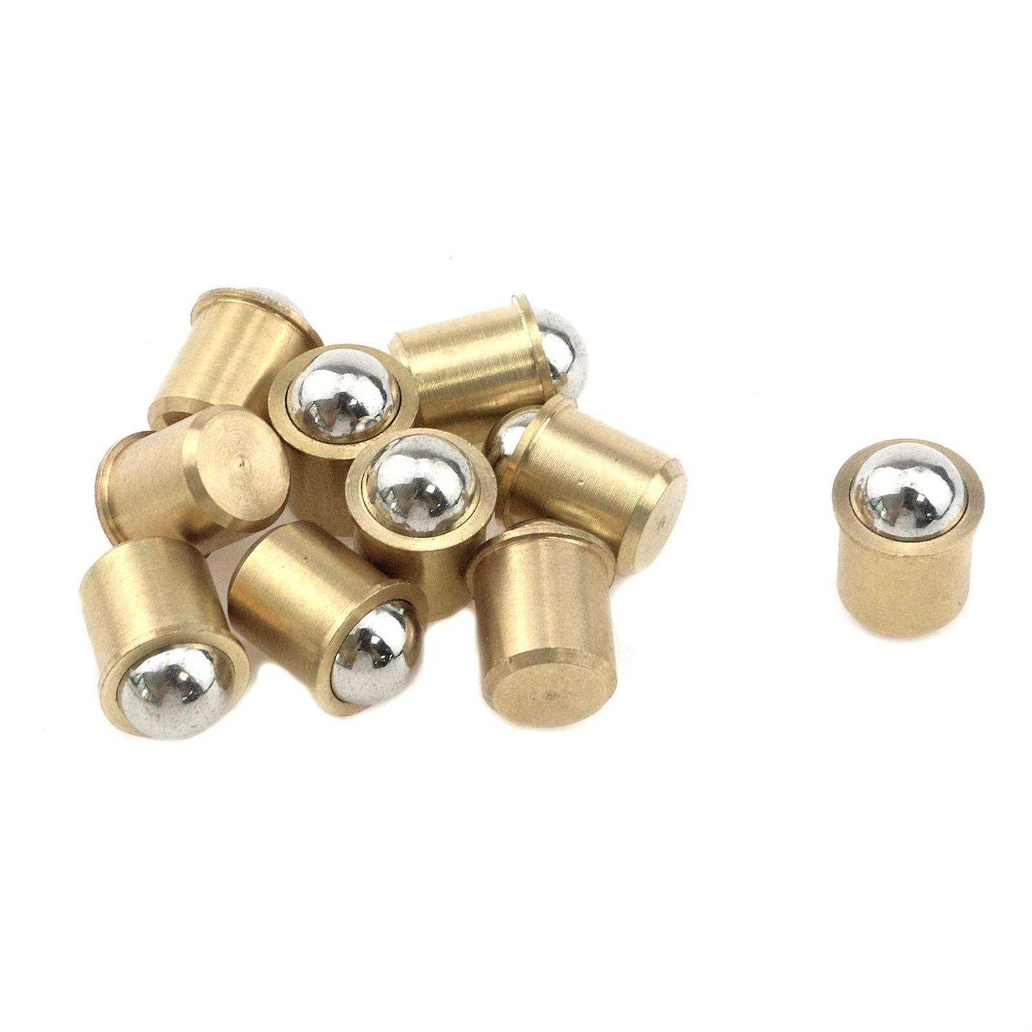 semetall closet Door ball catch Latch ball bearing Door catch adjustable spring ball latches brass drive-in ball catch closet - Cheap Fitting