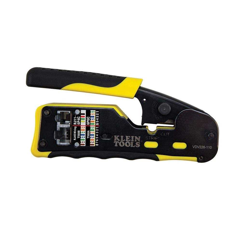 Klein Tools Modular Crimper Pass-Thru VDV226-110 - Cheap Fitting