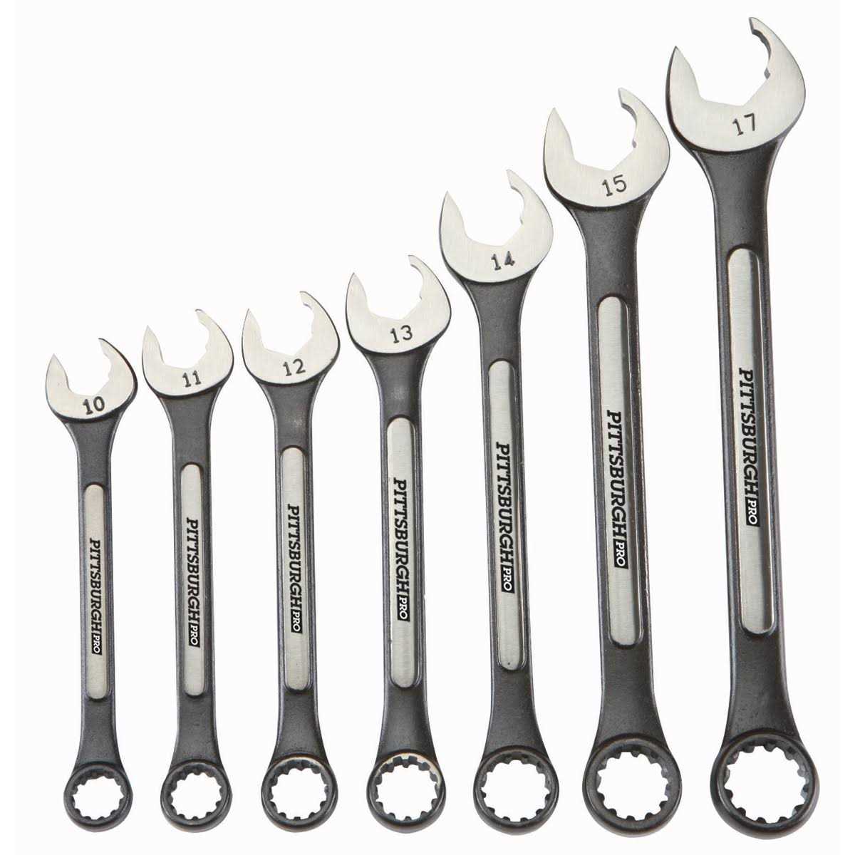 Pittsburgh Pro Universal Metric Combination Wrench Set - Cheap Fitting