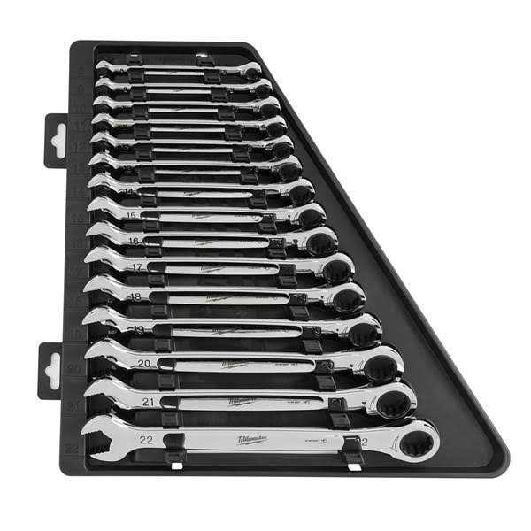 Milwaukee Metric Ratcheting Combination Wrench Set 48-22-9516 - Cheap Fitting