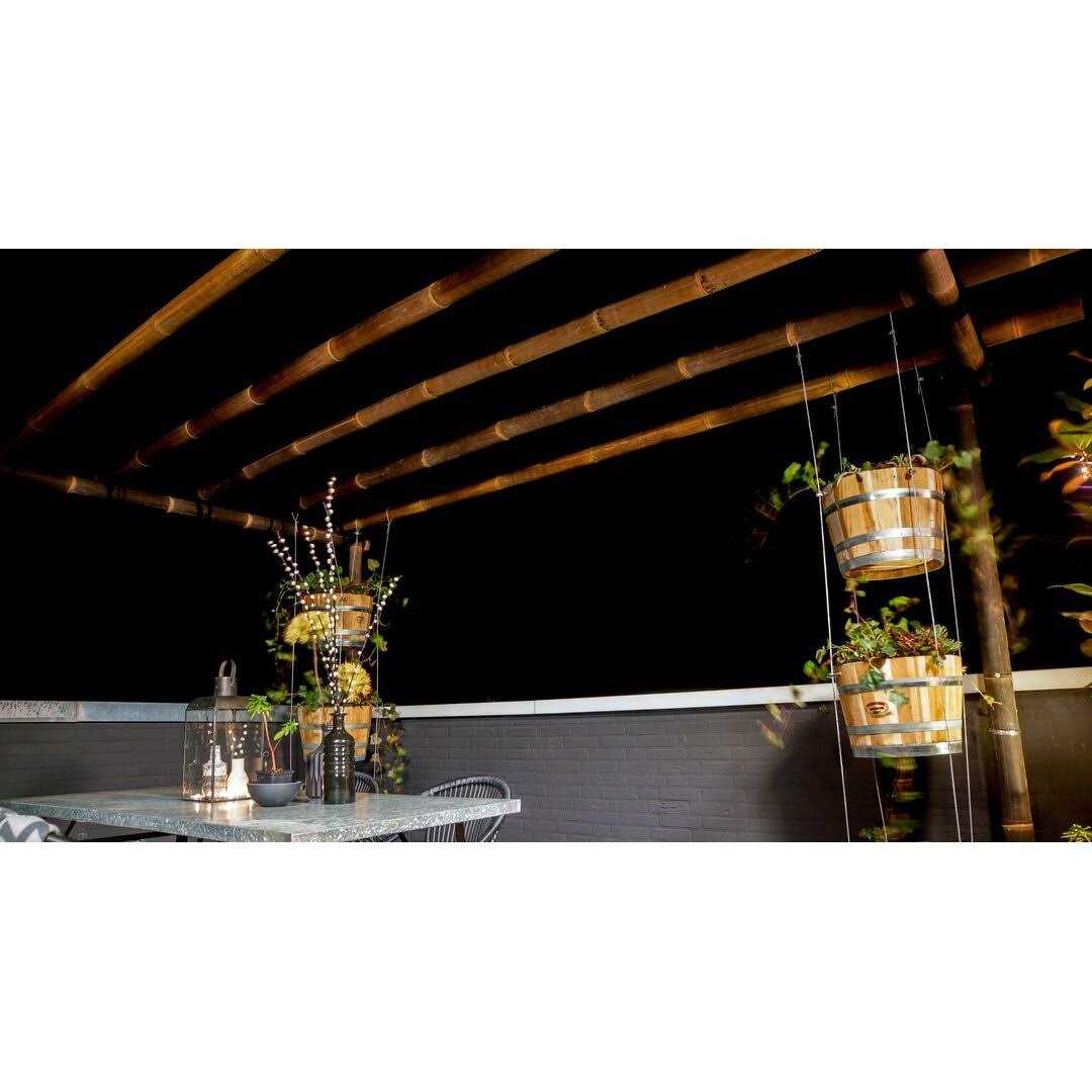 3 Diameter Timber Bamboo Pole MGP - Cheap Fitting