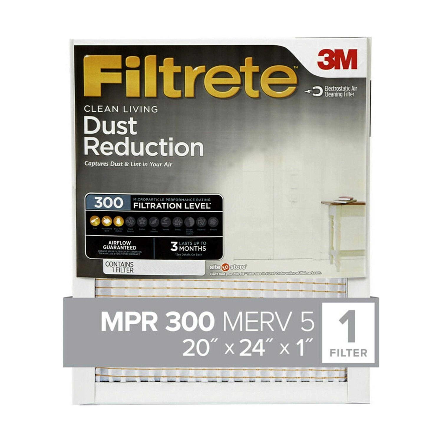 Filtrete 3M Dust Reduction Filter - Cheap Fitting