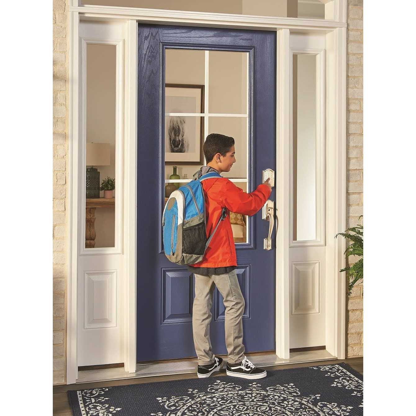 Schlage Encode Satin Nickel Metal Wifi Deadbolt - Cheap Fitting