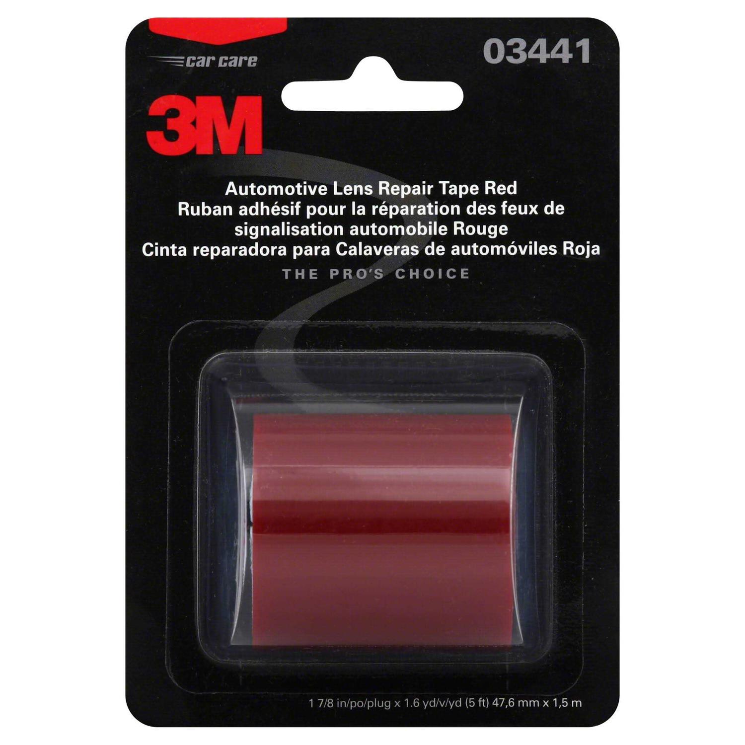 3M Red Lens Repair Tape - Cheap Fitting