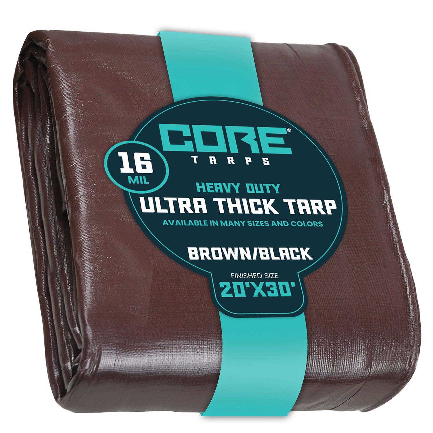 Core Tarps Extra Heavy Duty 16 Mil Tarp - Cheap Fitting