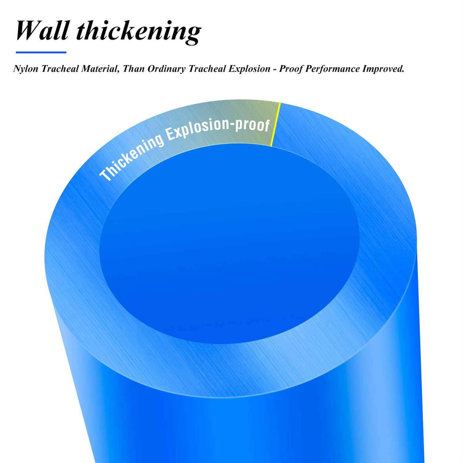 TAILONZ PNEUMATIC OD ID Polyurethane PU Air Hose Pipe Tube Kit 10 Meter 32.8ft - Cheap Fitting