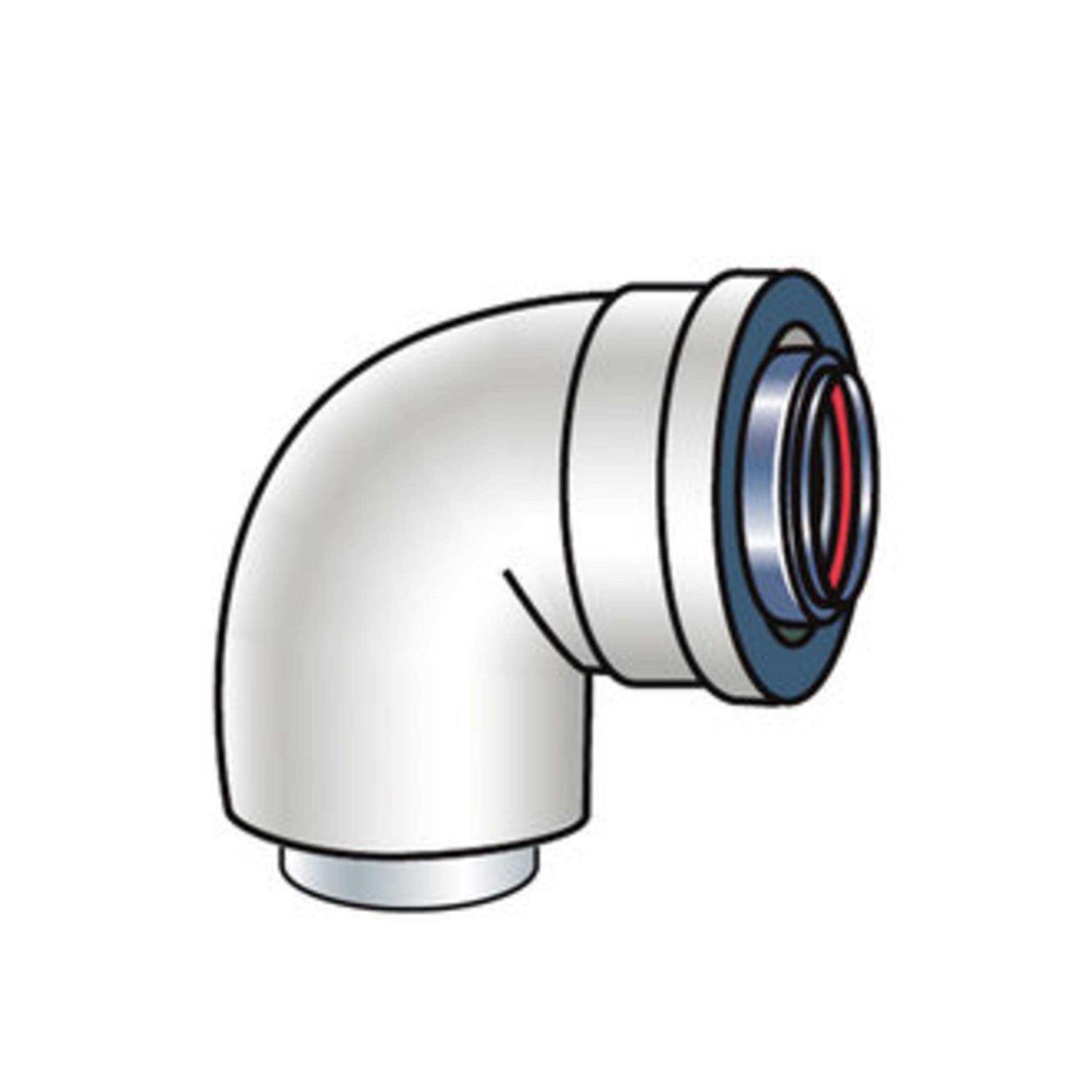 Rinnai 224078PP Condensing Vent Elbow 90 - Cheap Fitting