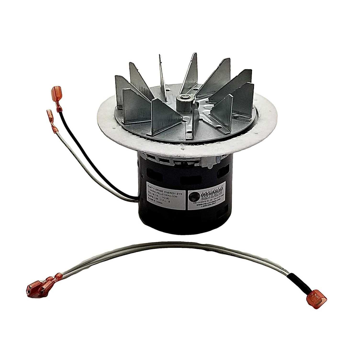 Pellethead Englander Combustion Exhaust Fan Blower Motor Direct Replacement PU-076002B - Cheap Fitting