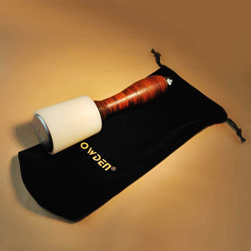 OWDEN Professional leather carving hammer,leathercraft hammer,High quality nylon head with leather grip handle,leather tools - Cheap Fitting