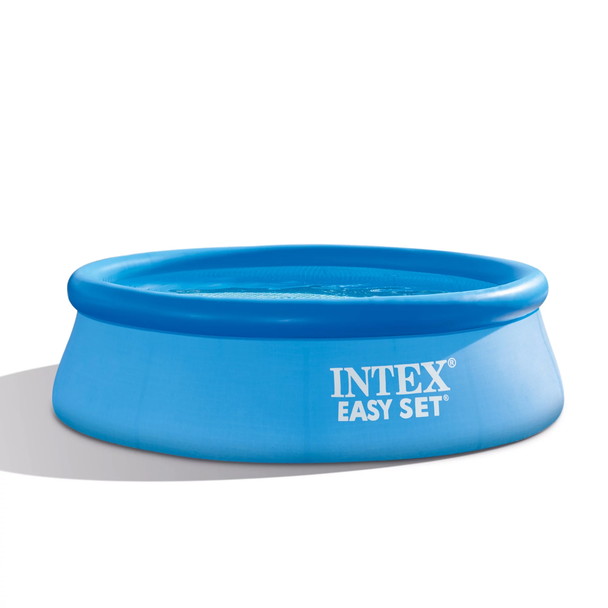 Intex 8ft x 30in Easy Set Inflatable Swimming Pool with 330 GPH Filter Pump - Cheap Fitting