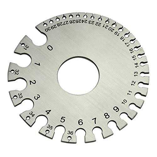 Riverweld Round Cable Sheet Stainless Steel Wire Gage Standard Thickness Metal Gauge - Cheap Fitting