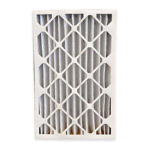 BestAir 25 in. W x 16 in. H x 4 in. D 8 MERV Pleated Air Filter - Cheap Fitting