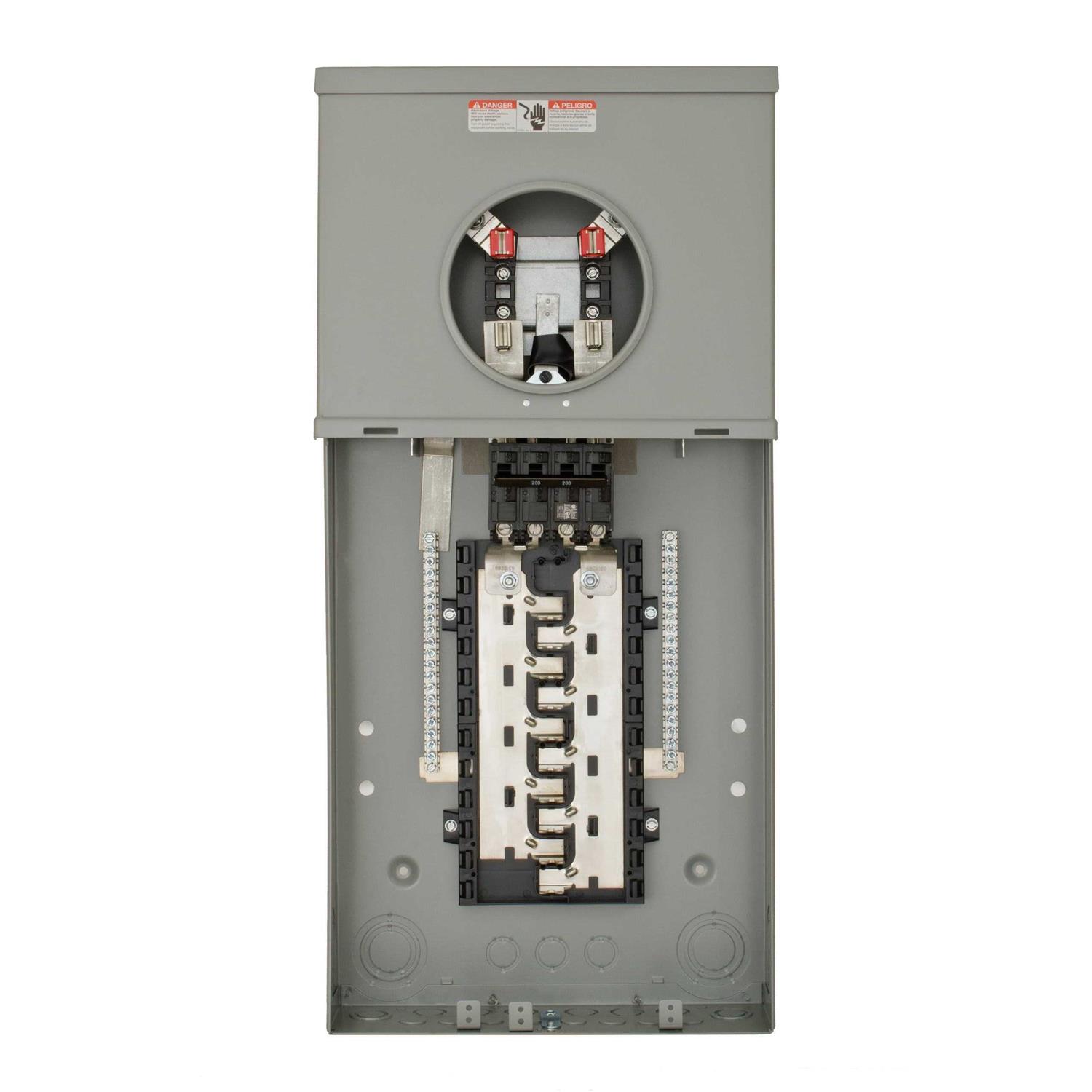 Siemens MC2040B1200S 20 Space 40 Circuit 200-Amp Surface Mount Meter Load Center - Cheap Fitting