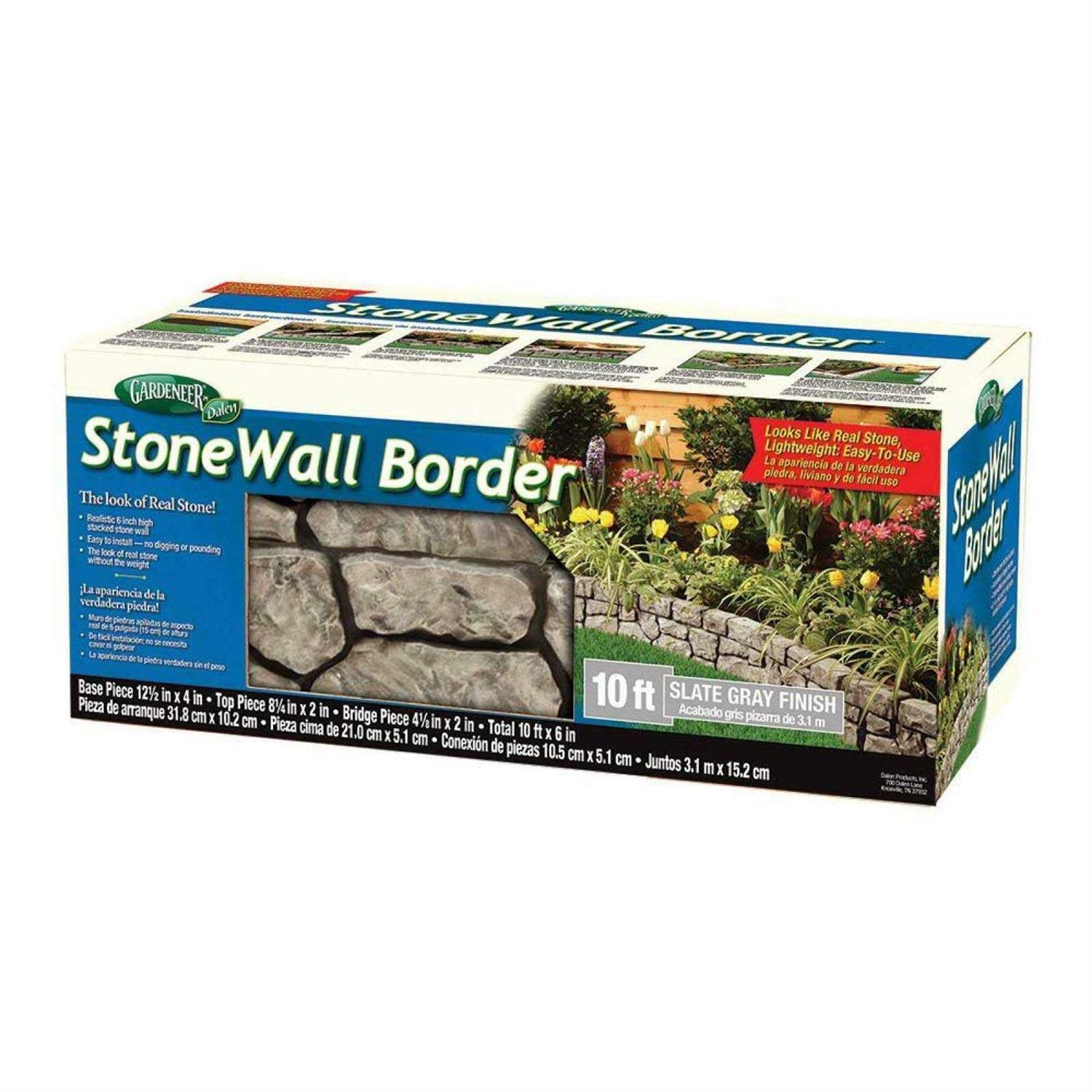 Dalen Products 6 in. x 10 ft. Stonewall Border - Cheap Fitting