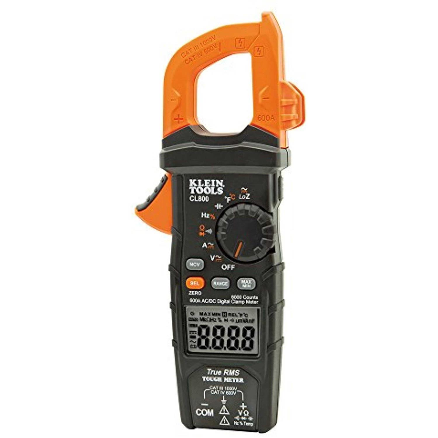 Klein Tools CL800 AC/DC Auto-Ranging Digital Clamp Meter - Cheap Fitting