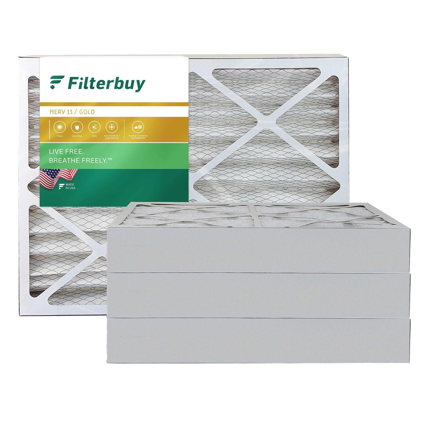 Filterbuy 20x25x4 Air Filter MERV 11 - Cheap Fitting