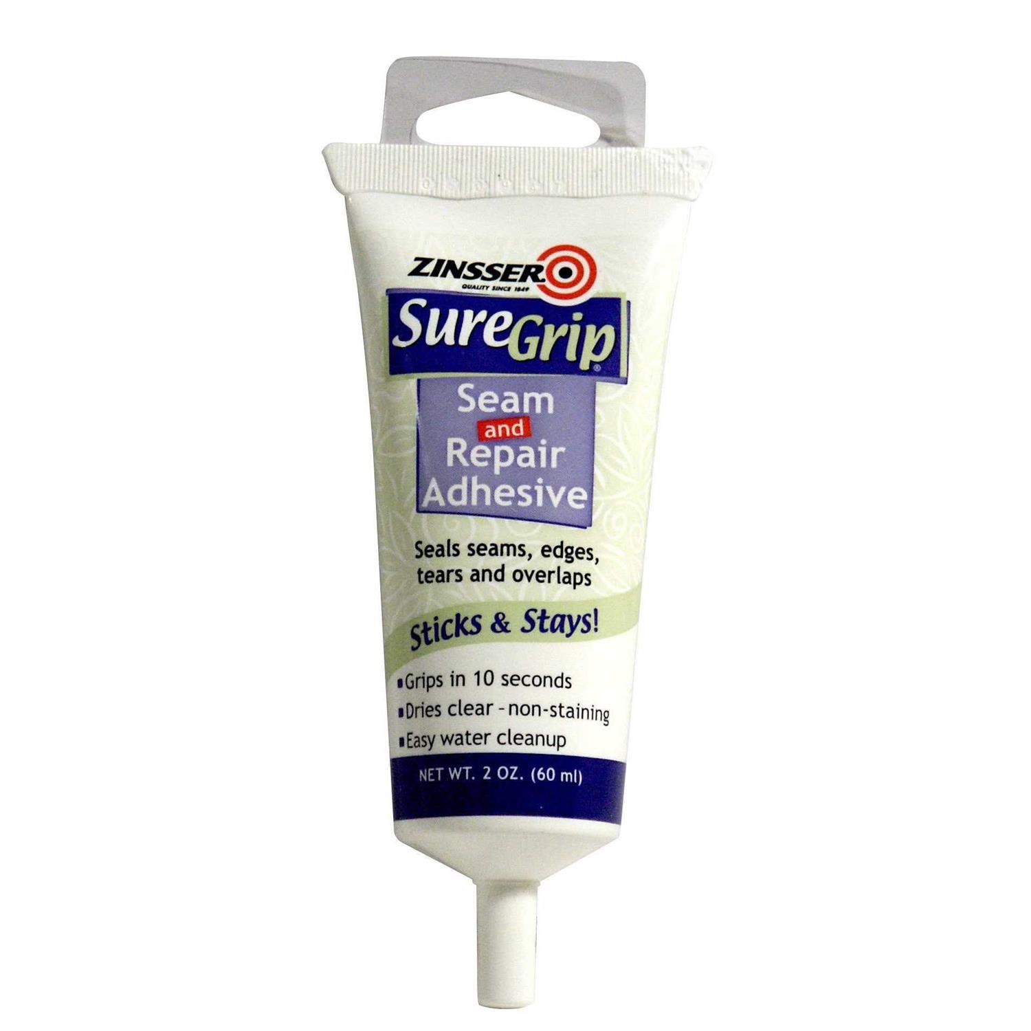 Zinsser 2 oz SureGrip Seam & Repair Adhesive - Cheap Fitting