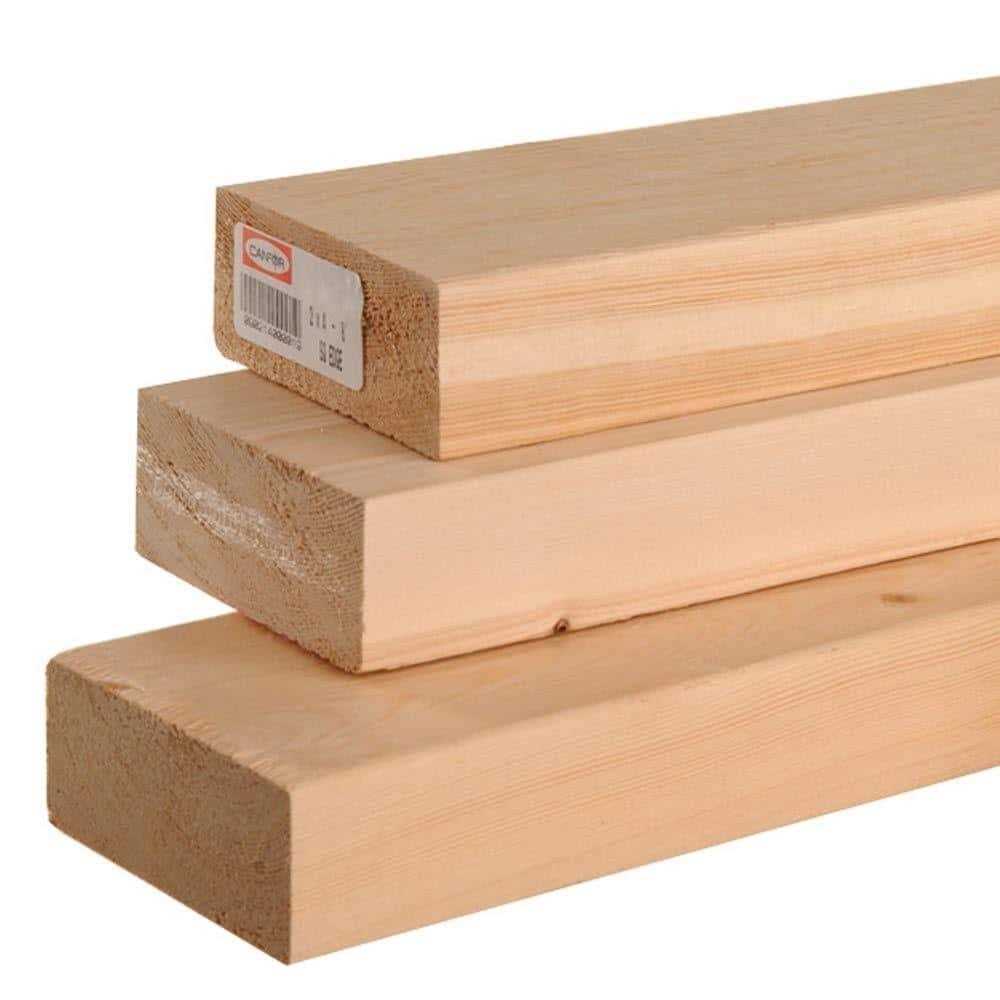 Lowe’s Choice 2 x 4 x 16′ Spruce Pine Fir Lumber 24#2SE.16 - Cheap Fitting